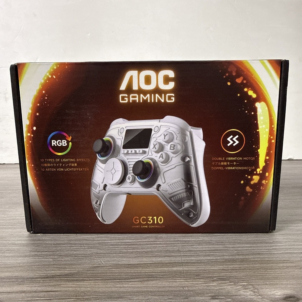 AOC GC310 Wireless Controller – PC / Switch / iOS / Android –‎ Brand New